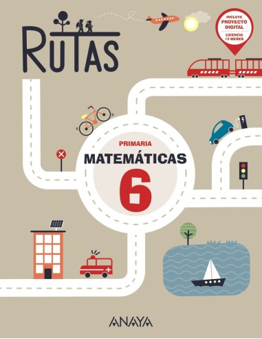 MATEMATICAS 6ºPRIMARIA RUTAS 2023